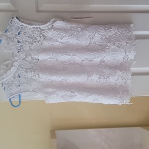 Nanette Lepore White lace Top